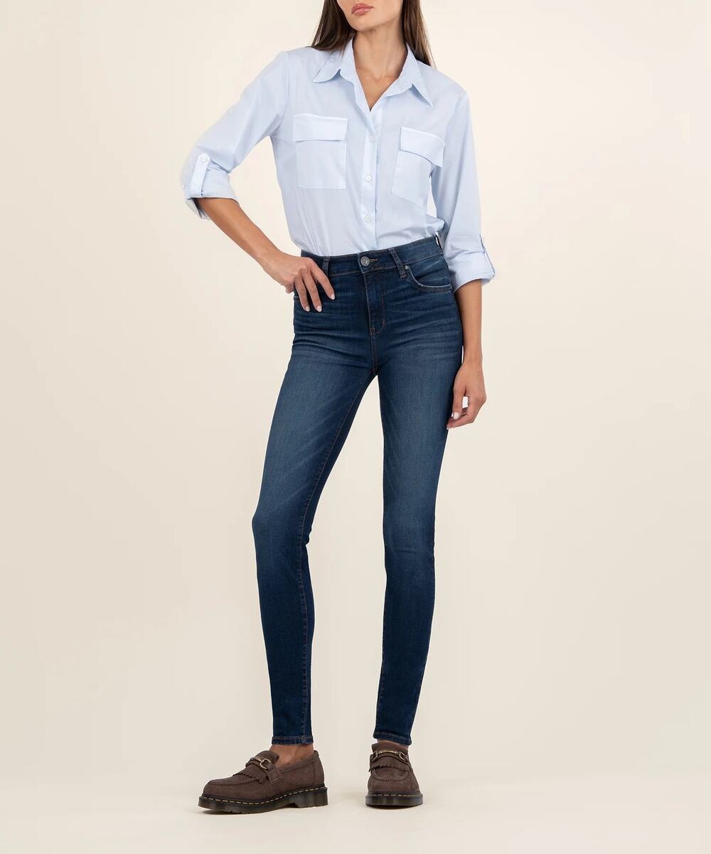 Kut from the Kloth Mia High Rise Lim Fit Skinny Jean